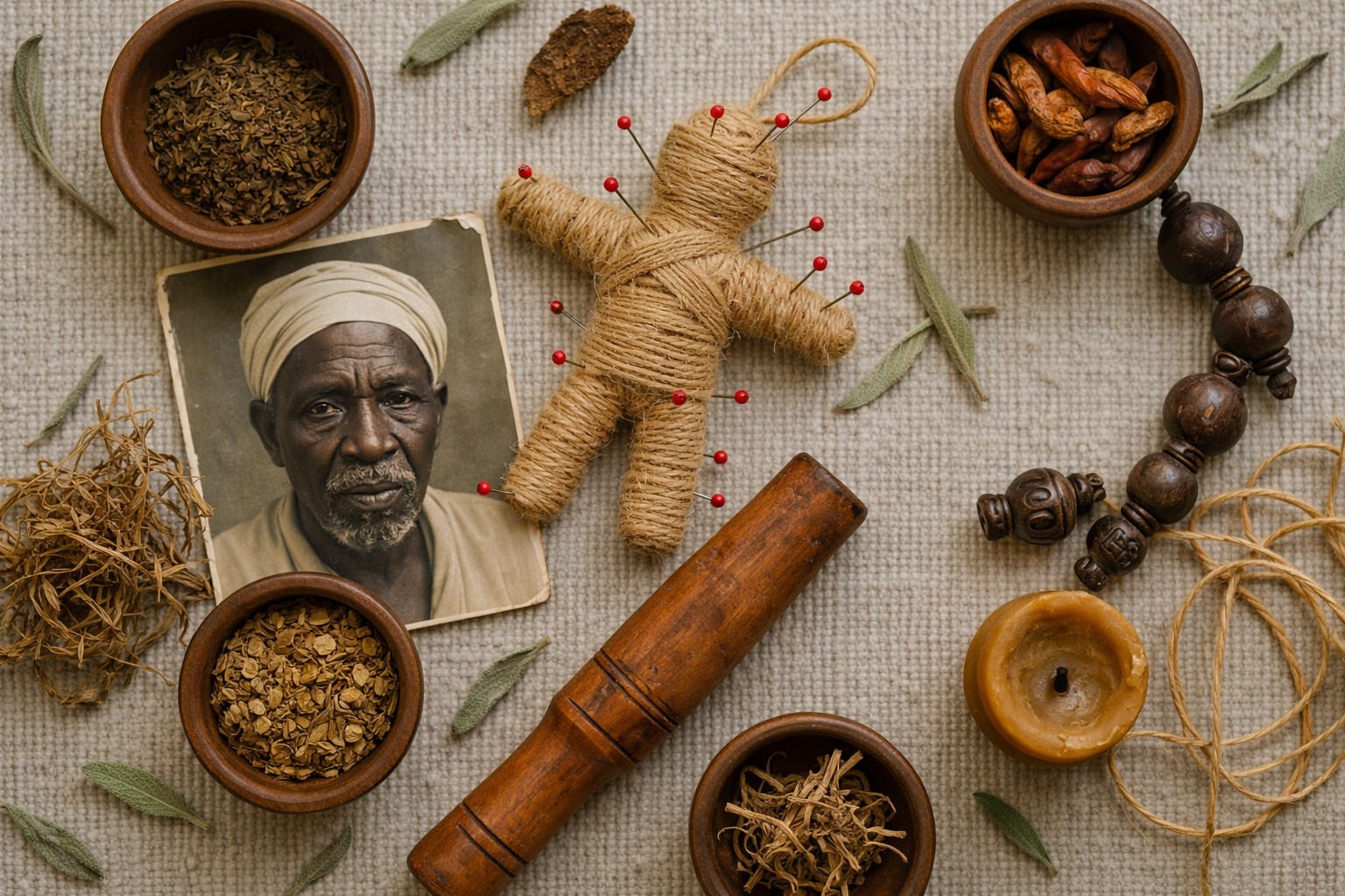 Marabout Africain traditionnel au Luxembourg